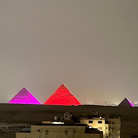 Giza Panorama 3 Pyramids View Inn מראה חיצוני תמונה